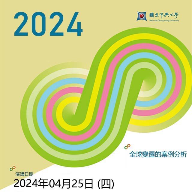 【演講】2024.04.25（四）全球變遷的案例分析